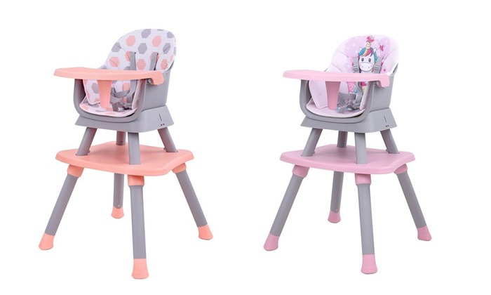 Adjustable Multifunctional Baby Plastic Dining High Chair