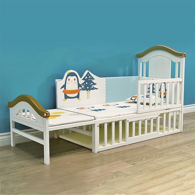 Convertible Sturdy Wood Baby Crib manufacturer