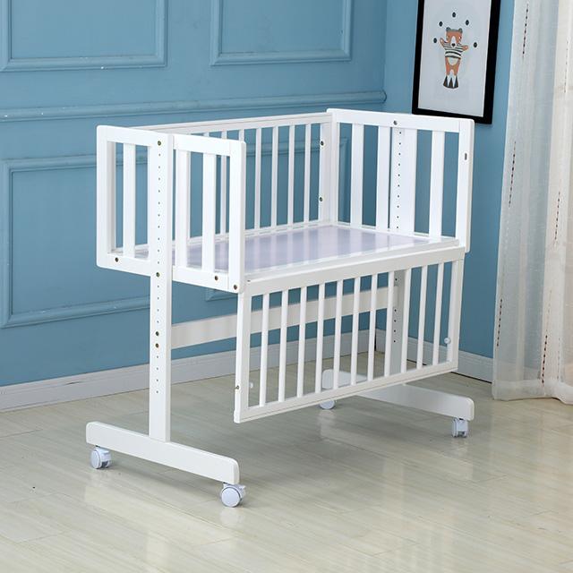 Solid Wood baby cradle bed supplier