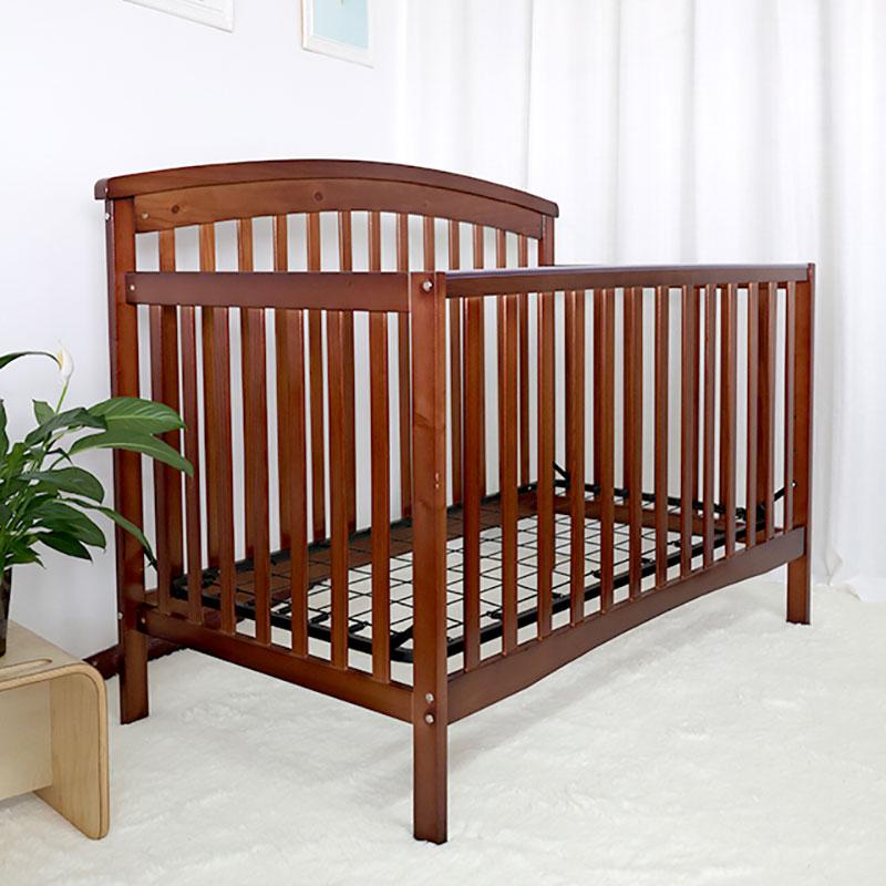 Solid Newborn Baby Wood Crib