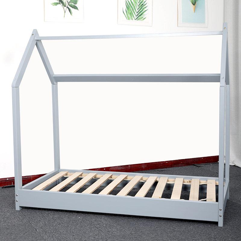 Solid Kids Wood House Bed design