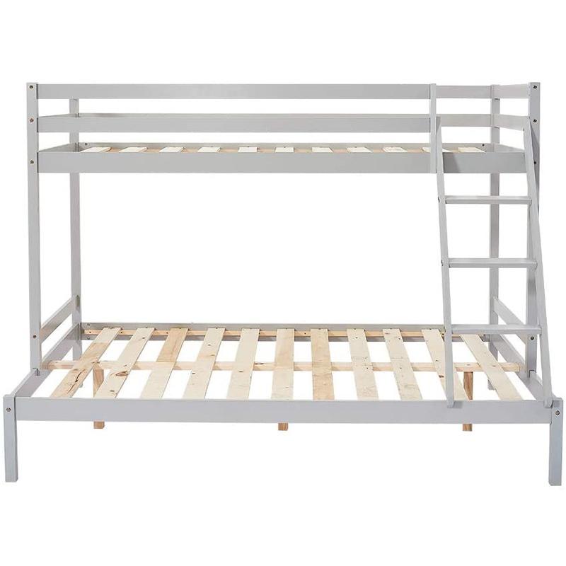 Wood Twin over Full Bunk Bed