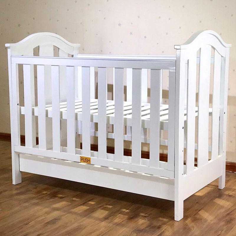 Adjustable Baby Wood Crib