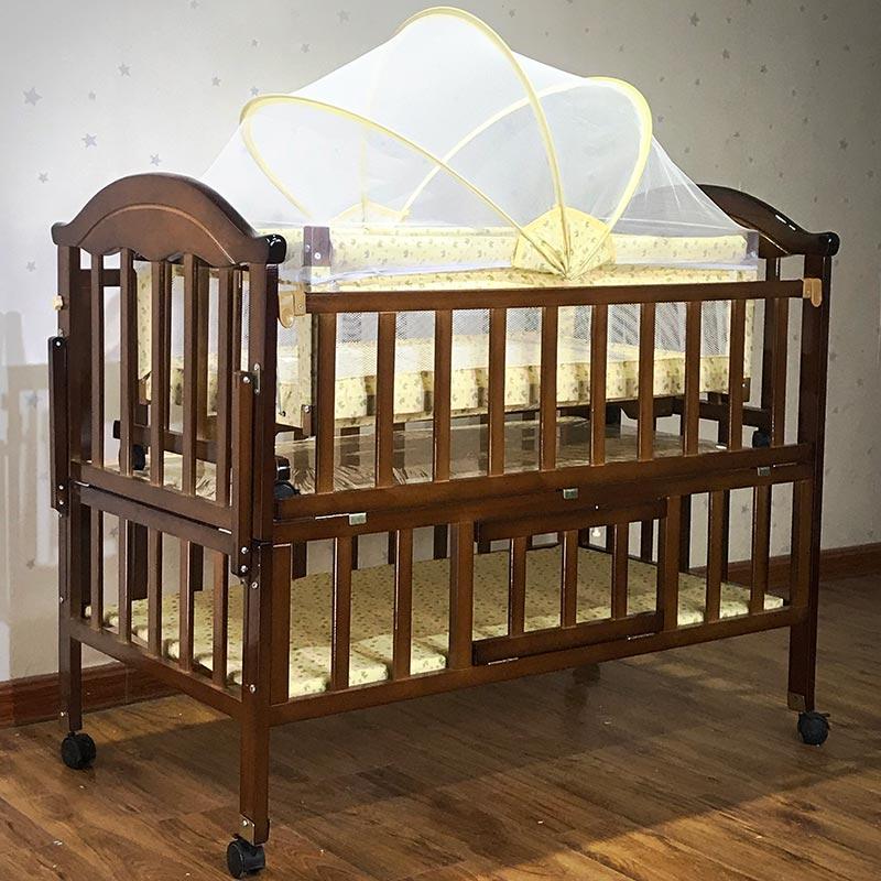Baby Wood Sleeping Crib